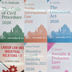 Pack of 6 Books | Labour Law and Industrial Relations - II  | The Limitation Act  | Juvenile and Probation Laws | Civil Procedure Code  | Public International Law  | Bharatiya Nagarik Suraksha Sanhita, 2023 - for B.L.S. Sem IX LL.B. Sem V